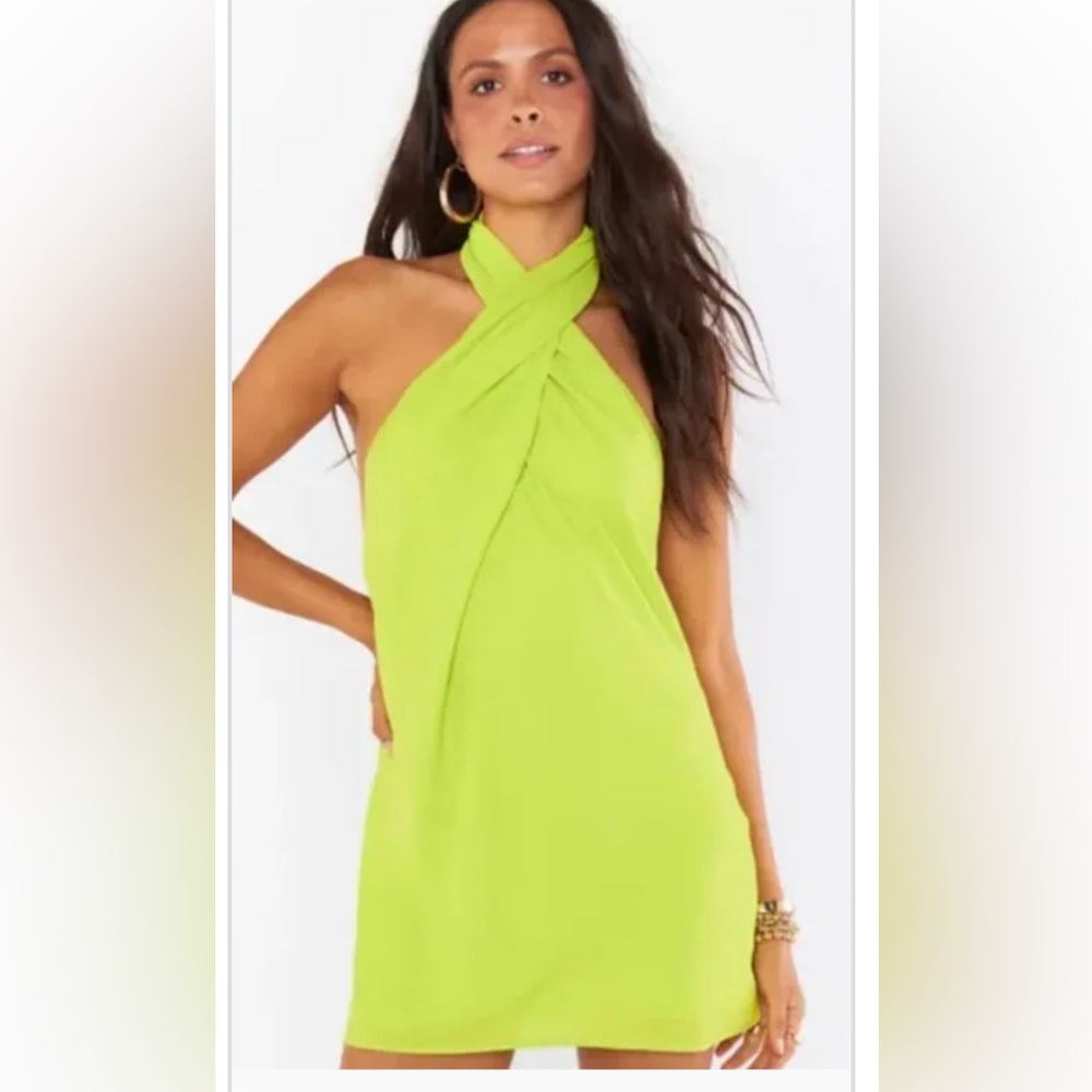 Jasmine Halter Mini Dress